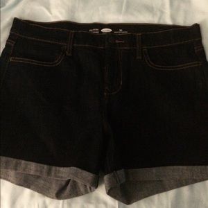 Old Navy Dark Wash Shorts